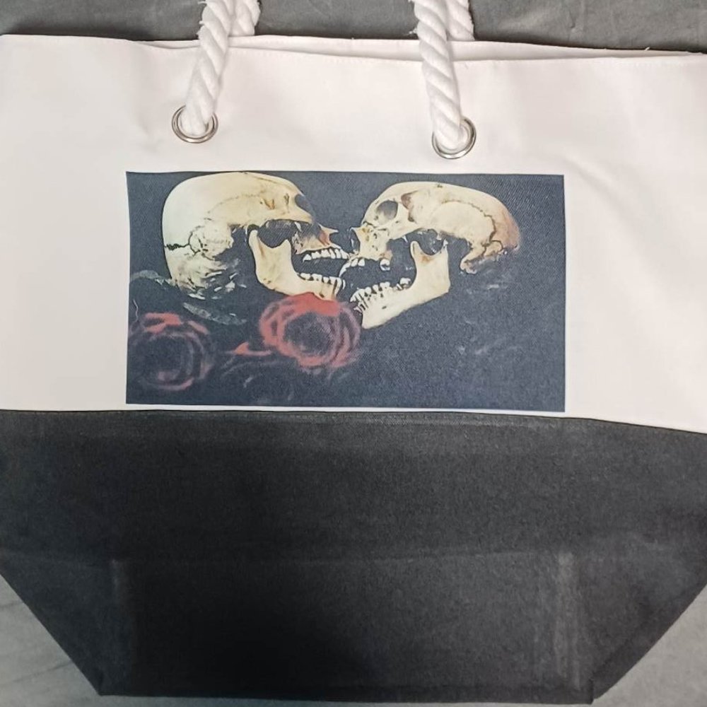 (BRAND NEW) - Tote Bag - (Design on both sides)